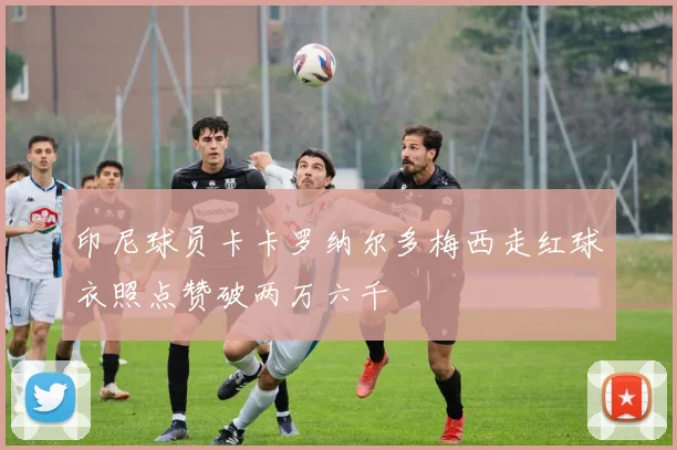 印尼球员卡卡罗纳尔多梅西走红球衣照点赞破两万六千